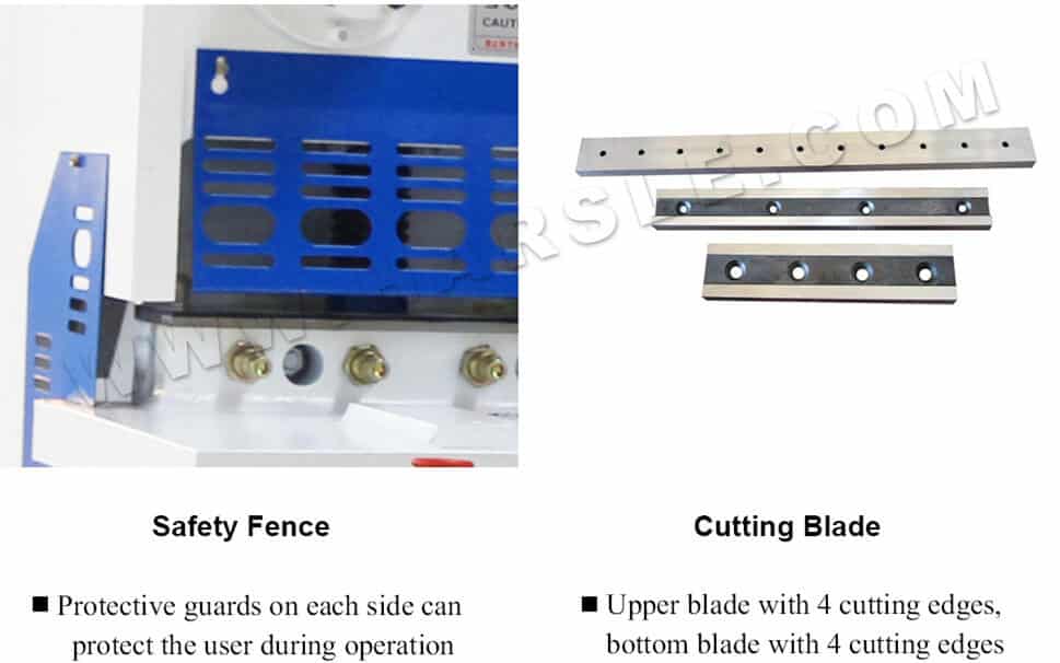 25mm Cutting Machine Hydraulic Sheet Metal Guillotine 3 sheet metal shear cutter
