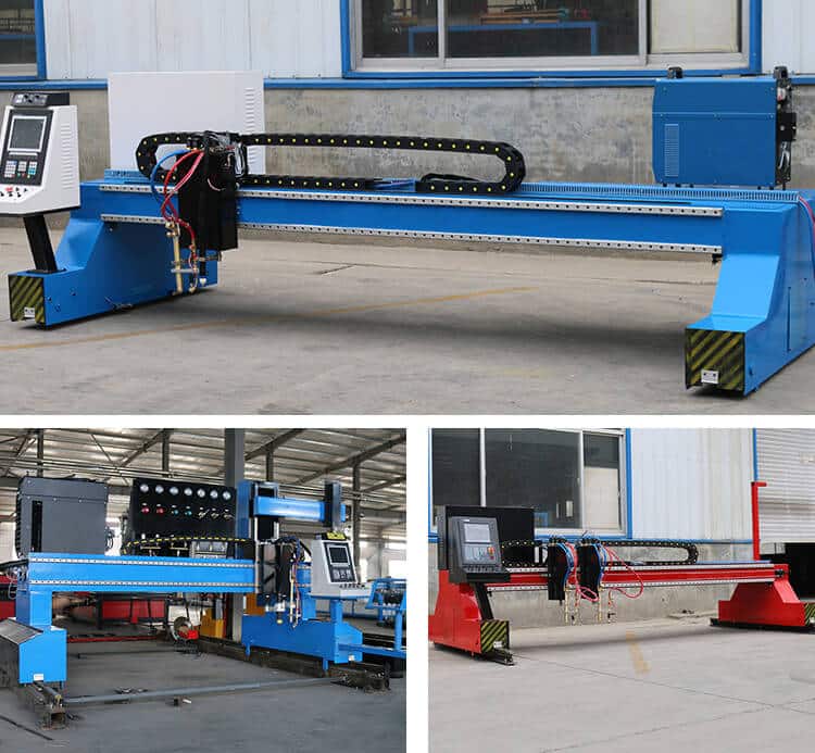 Metal Cutter Steel Gantry Plasma Cutting Machine Manufacturer 2 Machine Display