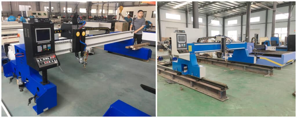 Metal Cutter Steel Gantry Plasma Cutting Machine Manufacturer 3 Machine Display